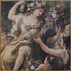 Linen Panel- Floribunda 1m x 1.5m