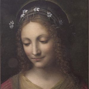 Linen Panel- Madonna 1m  x 1.5m
