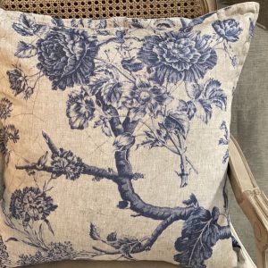 Linen Scatter- Blue no 6