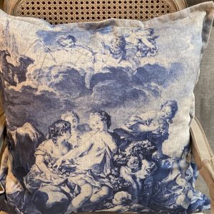 Linen Scatter- Blue no 4