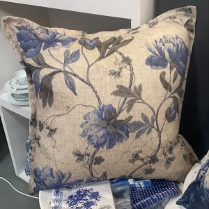 Linen Scatter- blue no 5