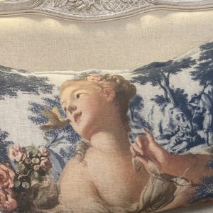 Linen Scatter -Delft Lady