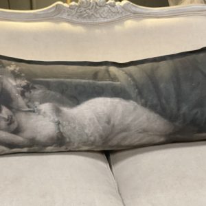 Linen long pillow