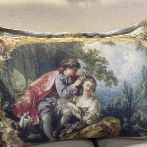 Linen Scatter- Gilt 70 x50