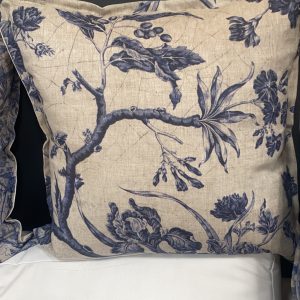 Linen Scatter- Blue no 7