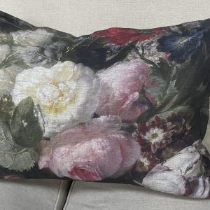 Linen Scatter- Floral 70 x 50