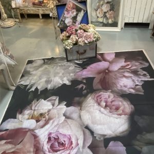 Linen Cloth - Dark Peony 1.5 x 2.5m