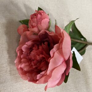 Peony Dark Pink 49cm