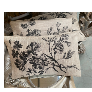 Goodie bag - black floral