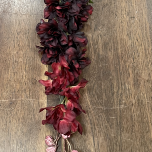 Delphinium Spray 79cm-Burgundy