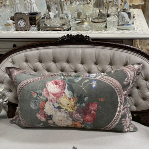 Linen Scatter-Framed Bouqet 90cm x 50cm